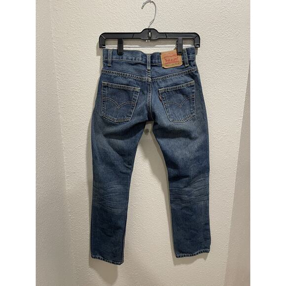 Levi's Jeans Slim 511 Youth Boy 12 Reg 26 X 26 Blue Denim - Picture 4 of 8